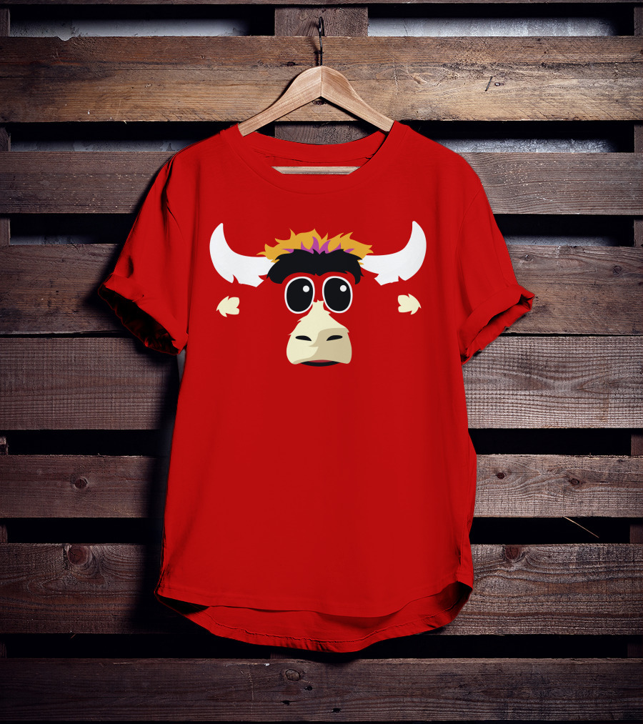 Benny The Bull Obama Chicago Bulls Mascot T-Shirt