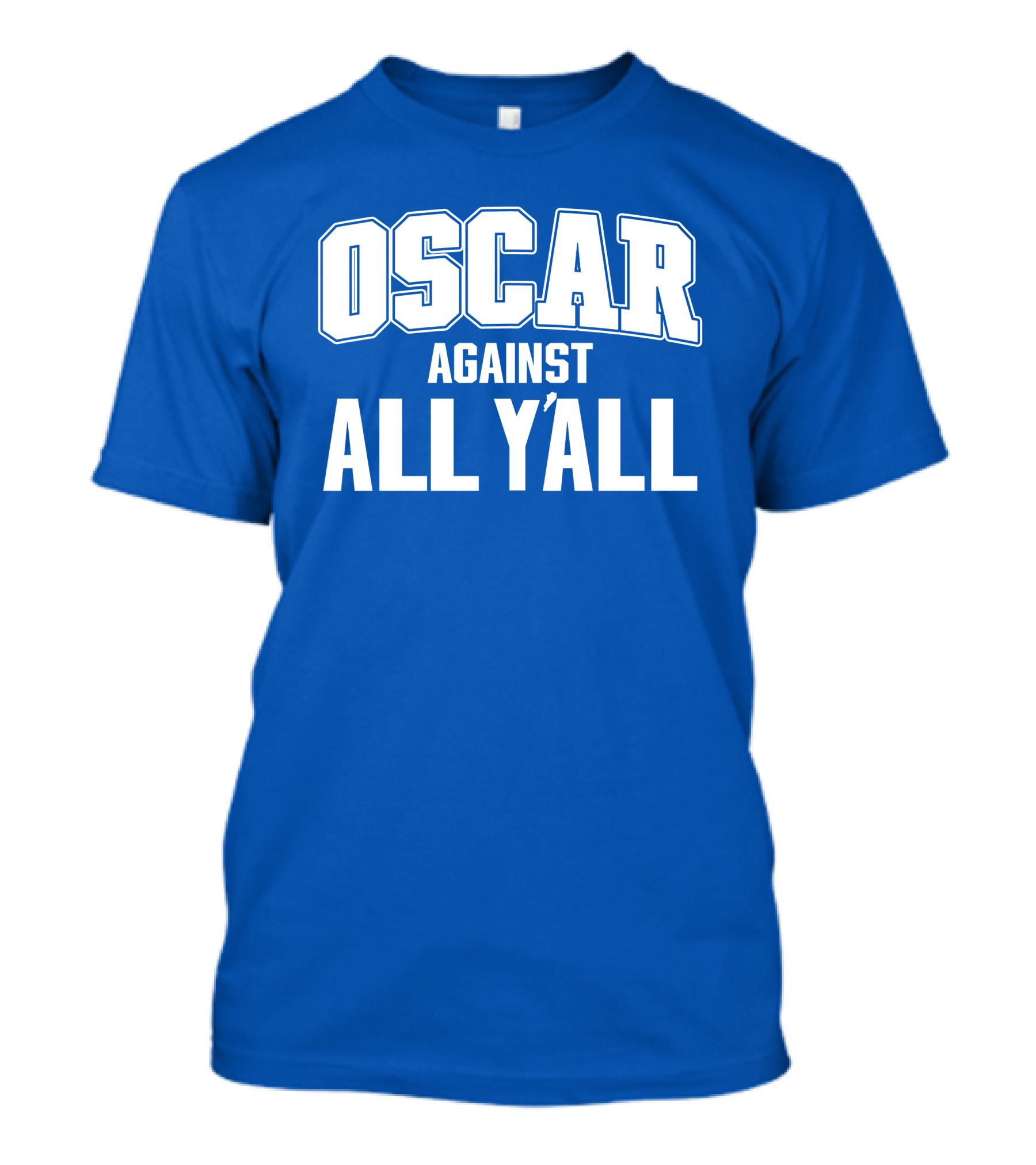 Oscar Tshiebwe Against All Y'all Kentucky Branded Merch T-Shirt