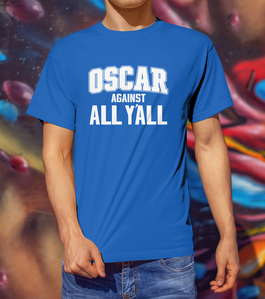 Oscar Tshiebwe Against All Y'all Kentucky Branded Merch T-Shirt