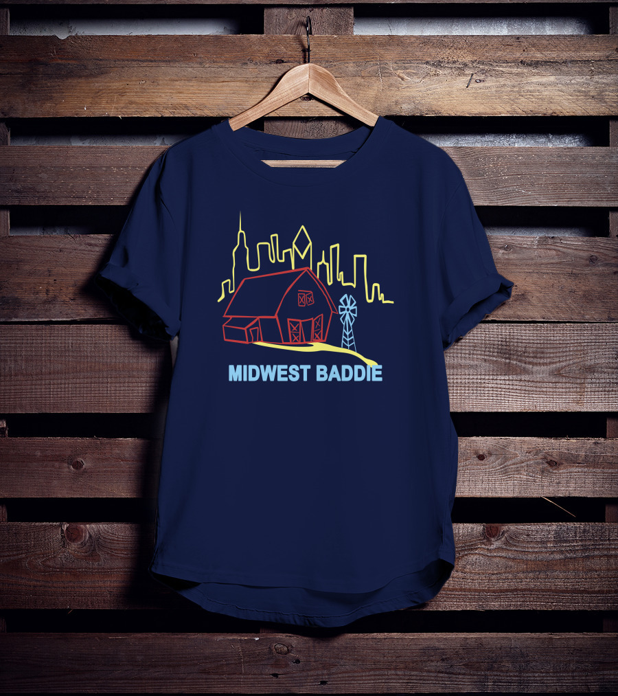 Midwest Baddie Barn Skyline T-Shirt