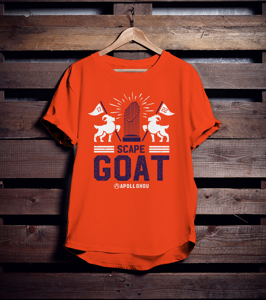 Apollohou Scape Goat 17 22 Trophy Flags T-Shirt