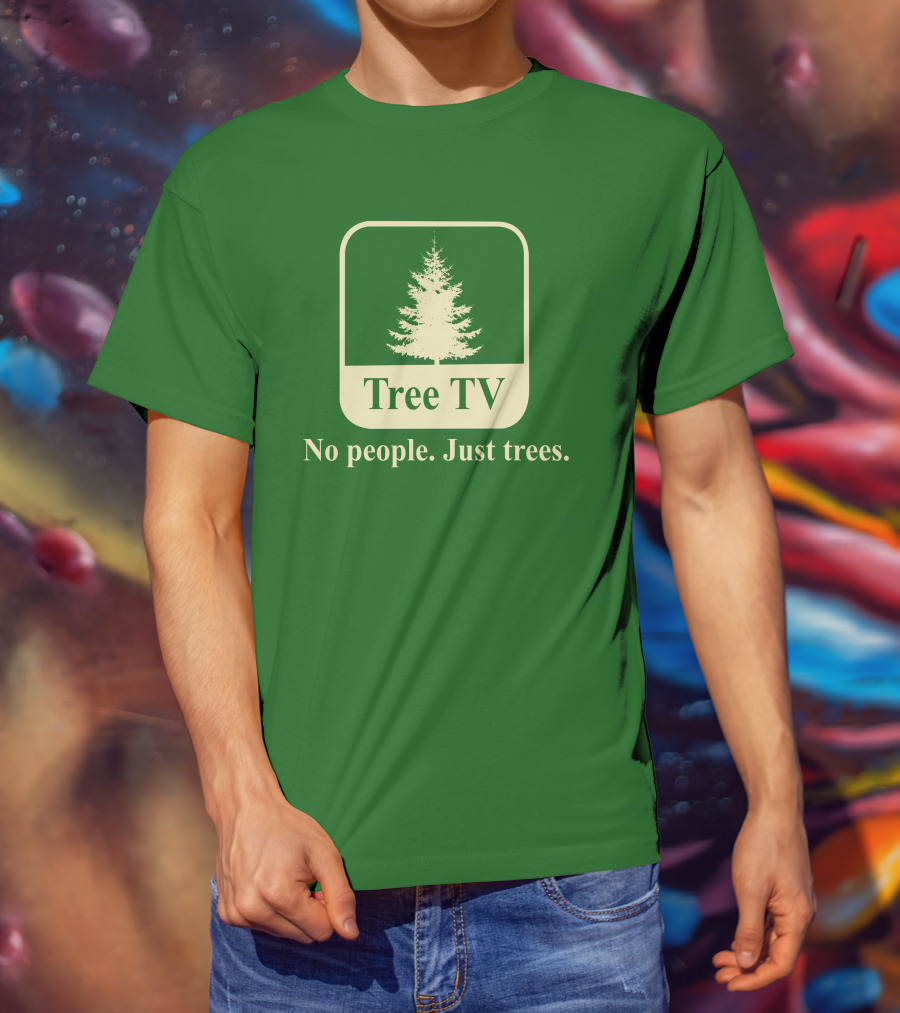Joe Pera Tree TV No People Just Trees T-Shirt