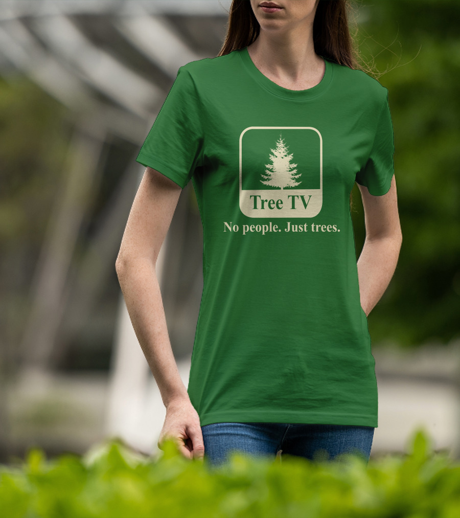 Joe Pera Tree TV No People Just Trees T-Shirt