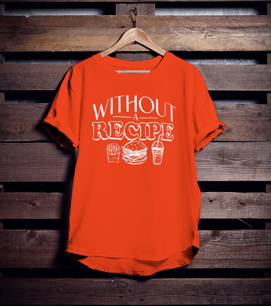The Try Guys Merch Without Recipe Fast Food Icons T-Shirt