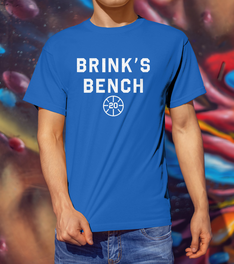 Brink's Bench 20 Basketball T-Shirt