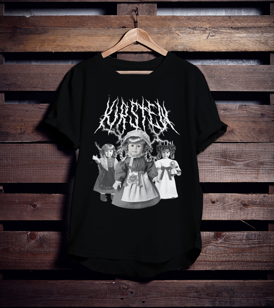 Kirsten Dopeamyne Heavy Metal Doll Trio T-Shirt