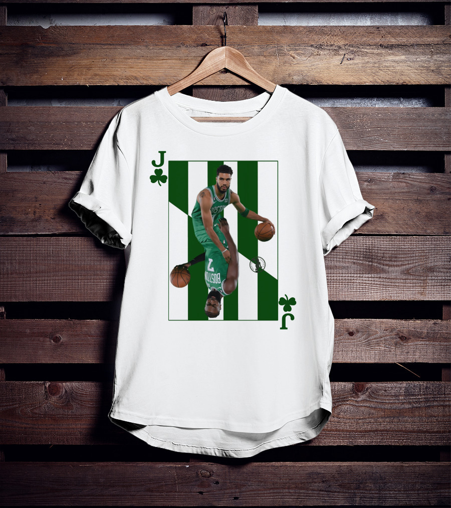 Pepito Brogdon Jays Brown Bleed Green Celtics Playing Card T-Shirt