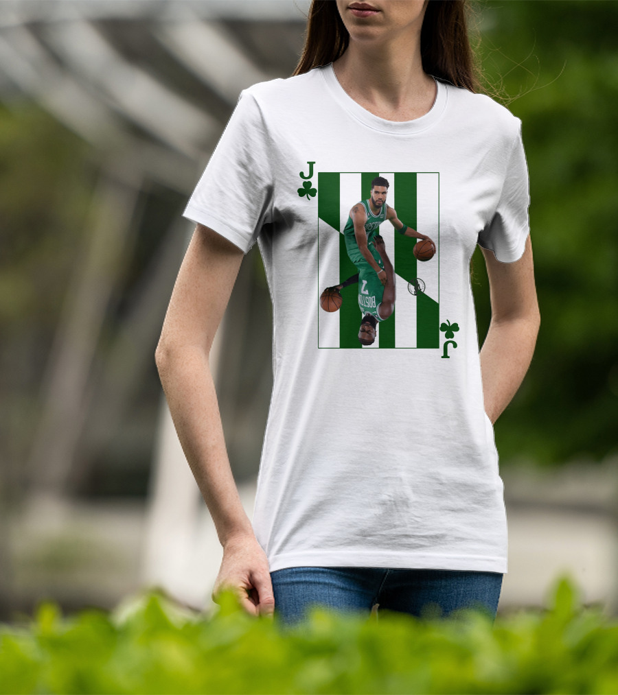 Pepito Brogdon Jays Brown Bleed Green Celtics Playing Card T-Shirt