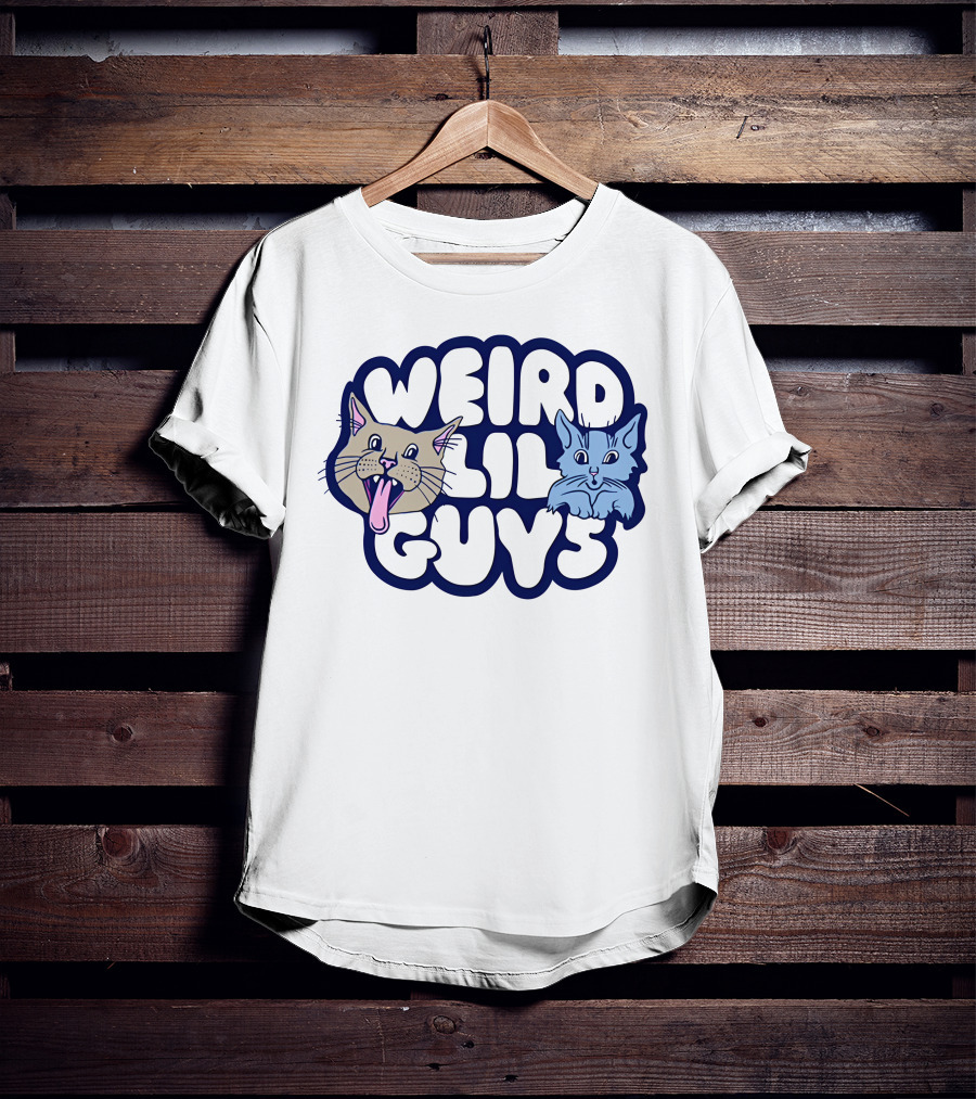 Cats Being Weird Lil Guys Weird Little Guys T-Shirt