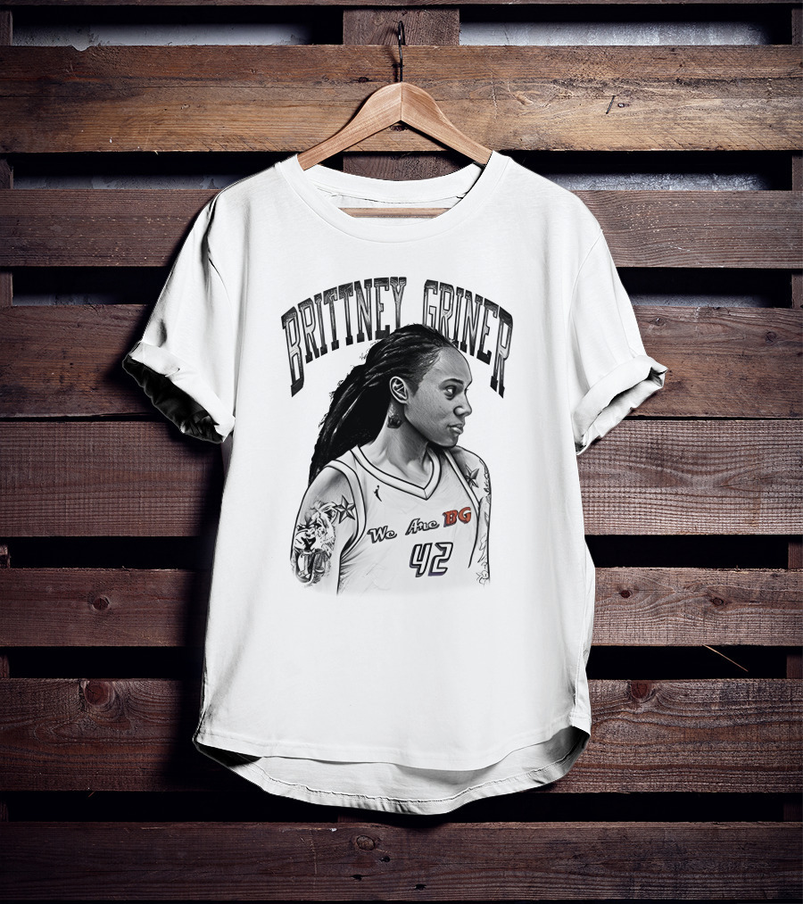 Brittney Griner We Are BG 42 T-Shirt
