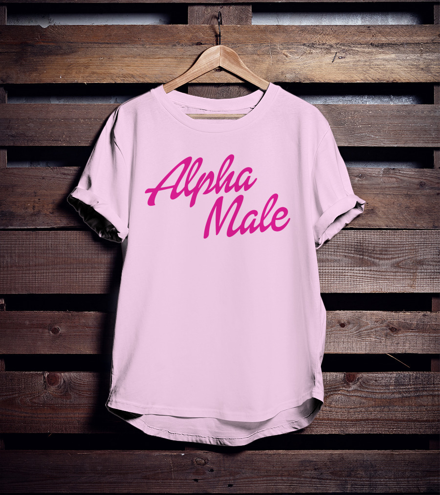 Alpha Male Brys Online Bryson Pink T-Shirt