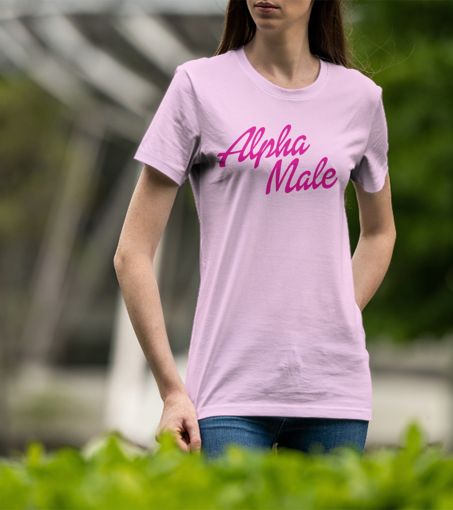 Alpha Male Brys Online Bryson Pink T-Shirt