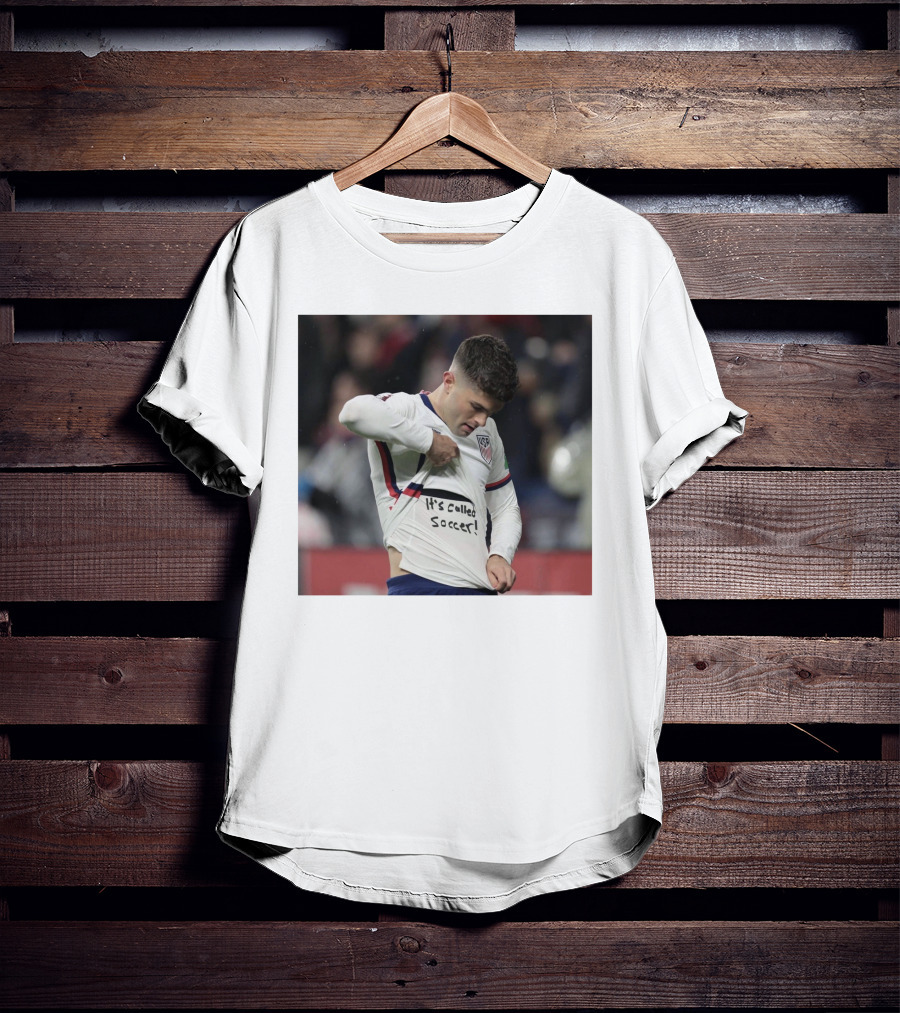 Usa Soccer It's Called Soccer Christian Pulisic Soccer T-Shirt