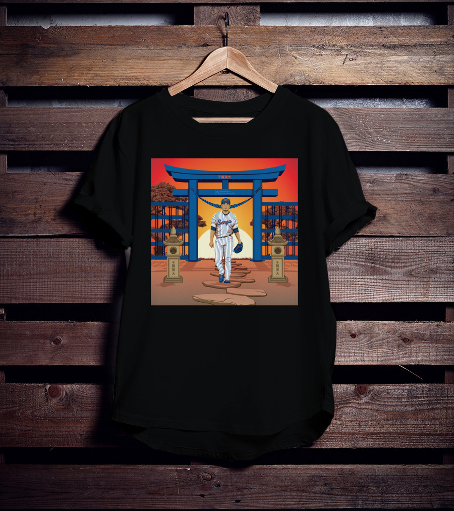 Athlete Senga Time In Traditional Gateway Setting T-Shirt