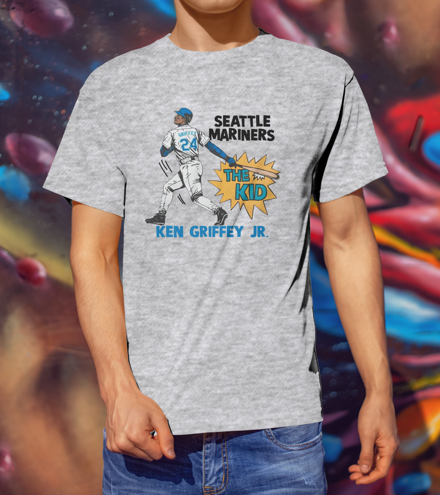 Seattle Mariners The Kid Ken Griffey Jr. 24 T-Shirt