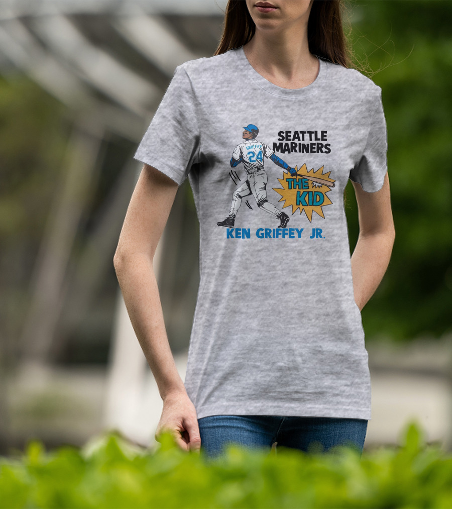 Seattle Mariners The Kid Ken Griffey Jr. 24 T-Shirt