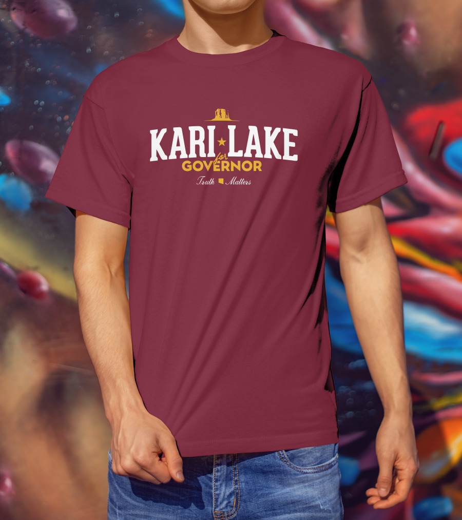 Matthew C Martinez Kari Lake For Governor Truth Matters T-Shirt