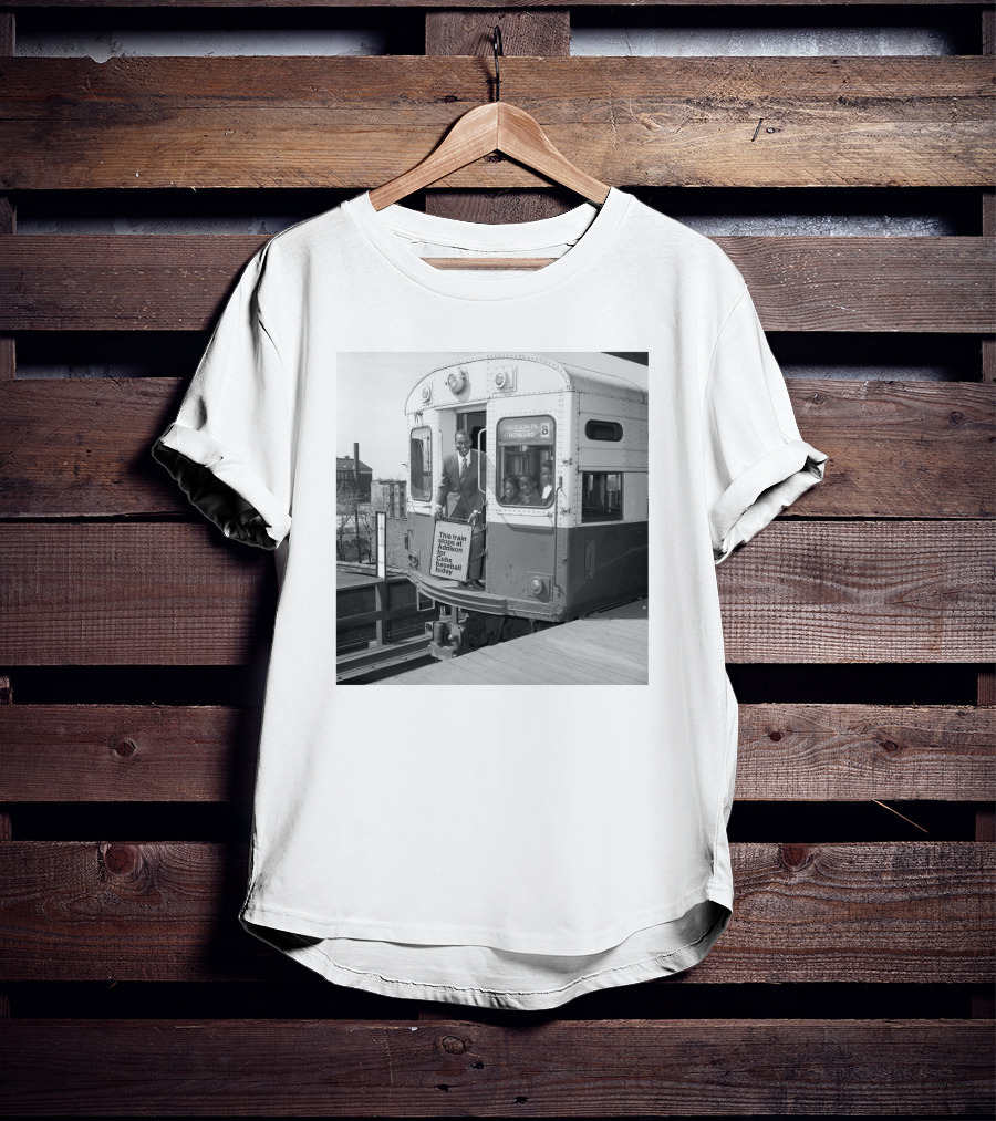 This Train Stops At Addison For Cubs Fans Chicago Howard T-Shirt