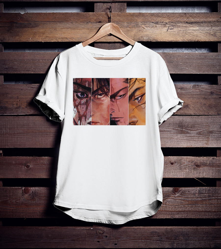 Vagabond Miyamoto Musashi Sasaki Takehiko Inoue Manga T-Shirt