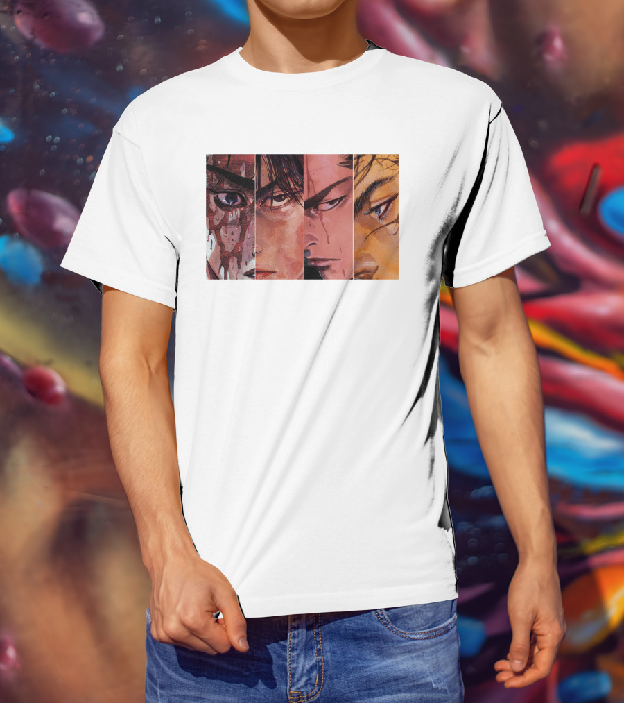 Vagabond Miyamoto Musashi Sasaki Takehiko Inoue Manga T-Shirt