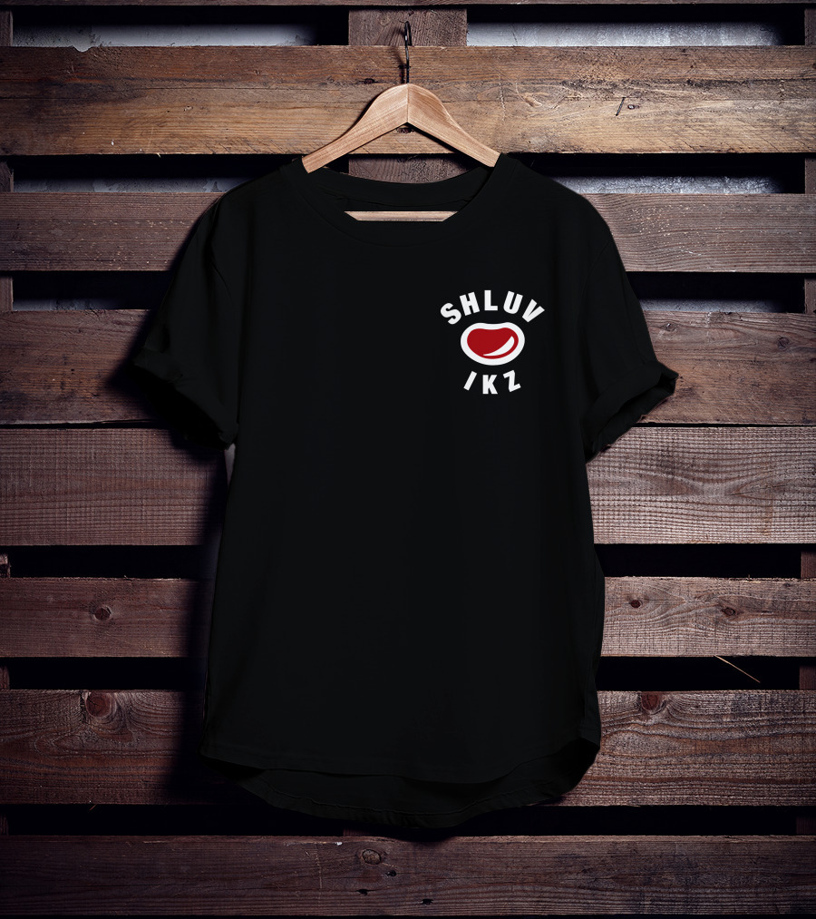 SHLUV IKZ Red Bean Logo T-Shirt
