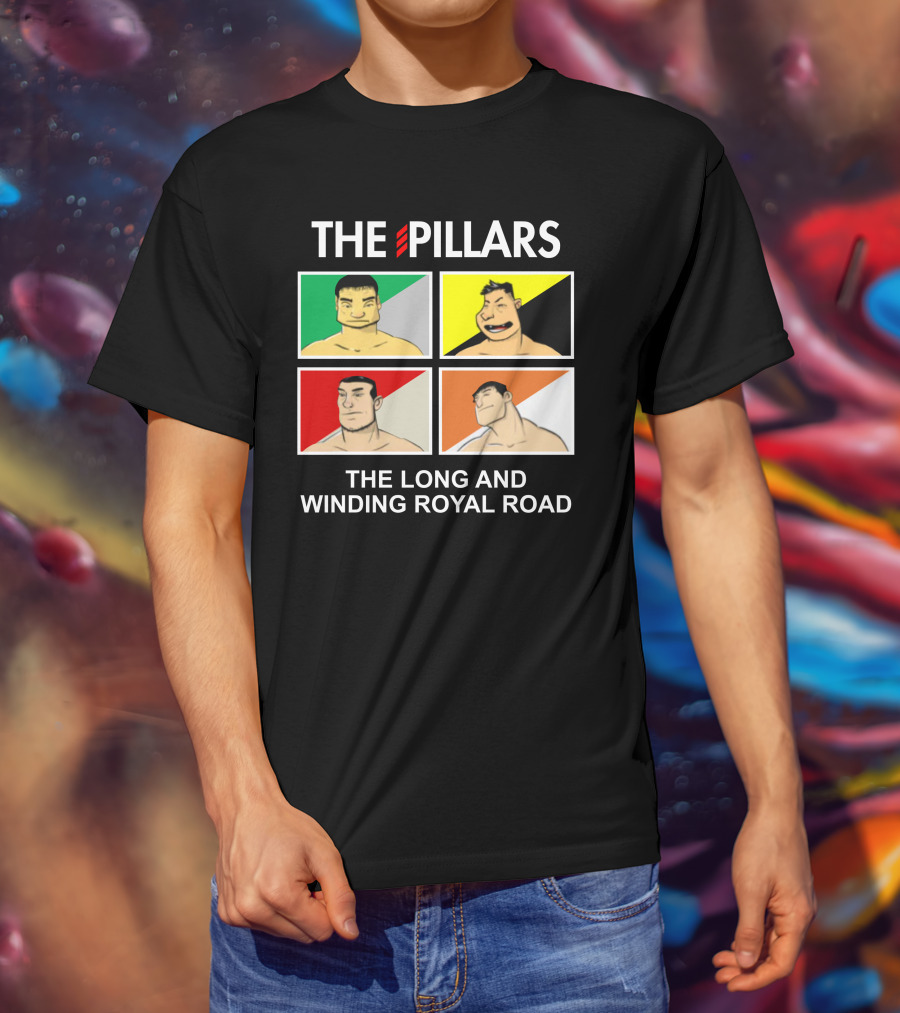 The Pillars The Long And Winding Royal Road Manga Cartoon Characters T-Shirt