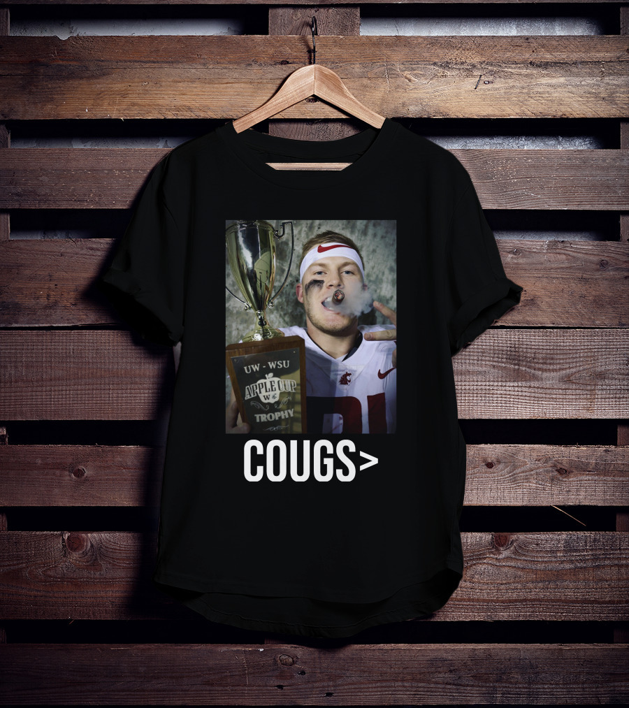 COUGS Apple Cup Trophy Victory WSU T-Shirt