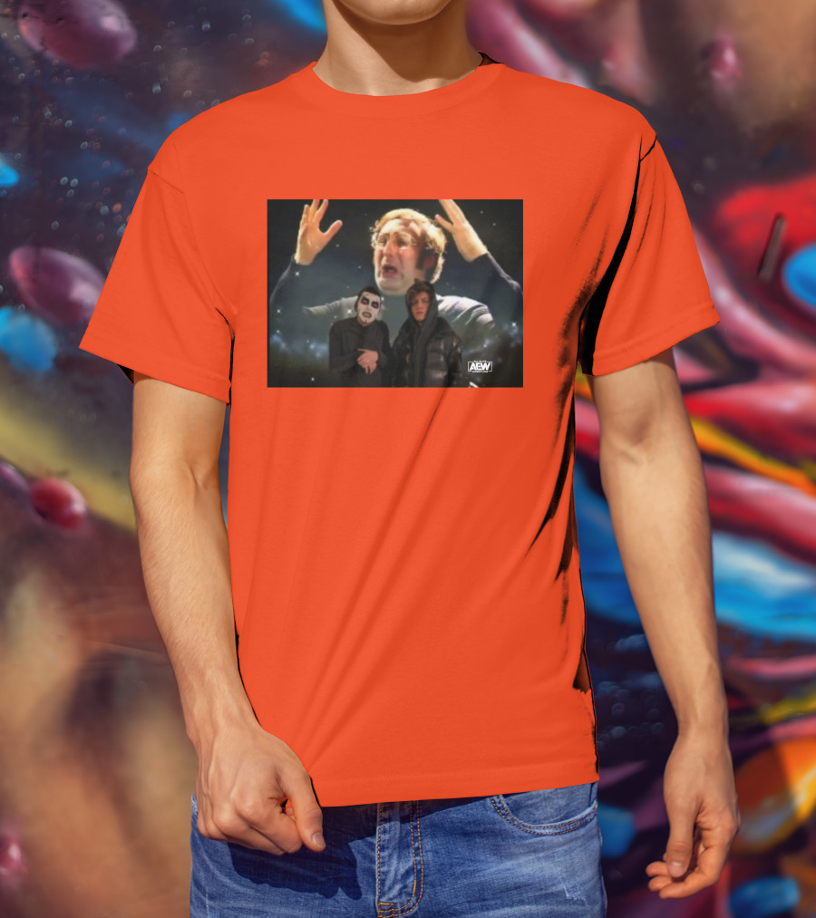 AEW Danhausen Hook Mind Blown Reaction Meme T-Shirt