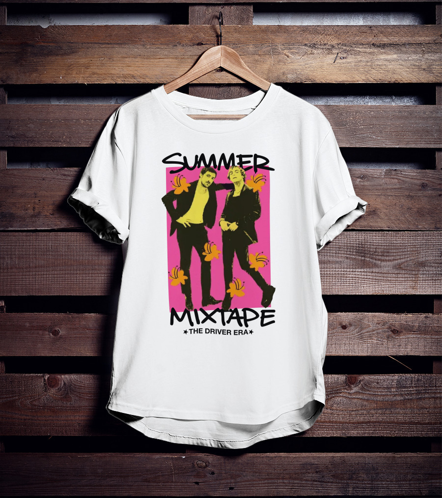 Summer Mixtape The Driver Era Neon Duo With Flowers T-Shirt
