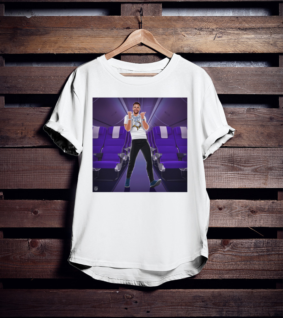 Kirko And The Vikings Airplane T-Shirt