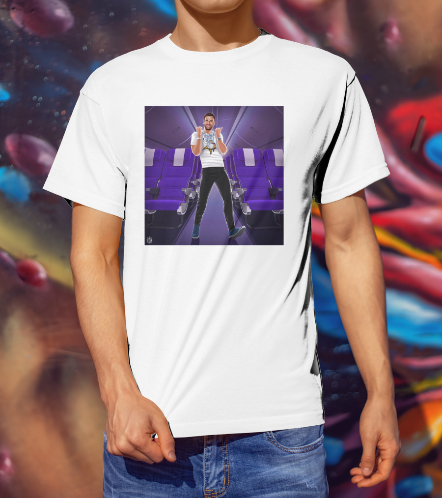 Kirko And The Vikings Airplane T-Shirt