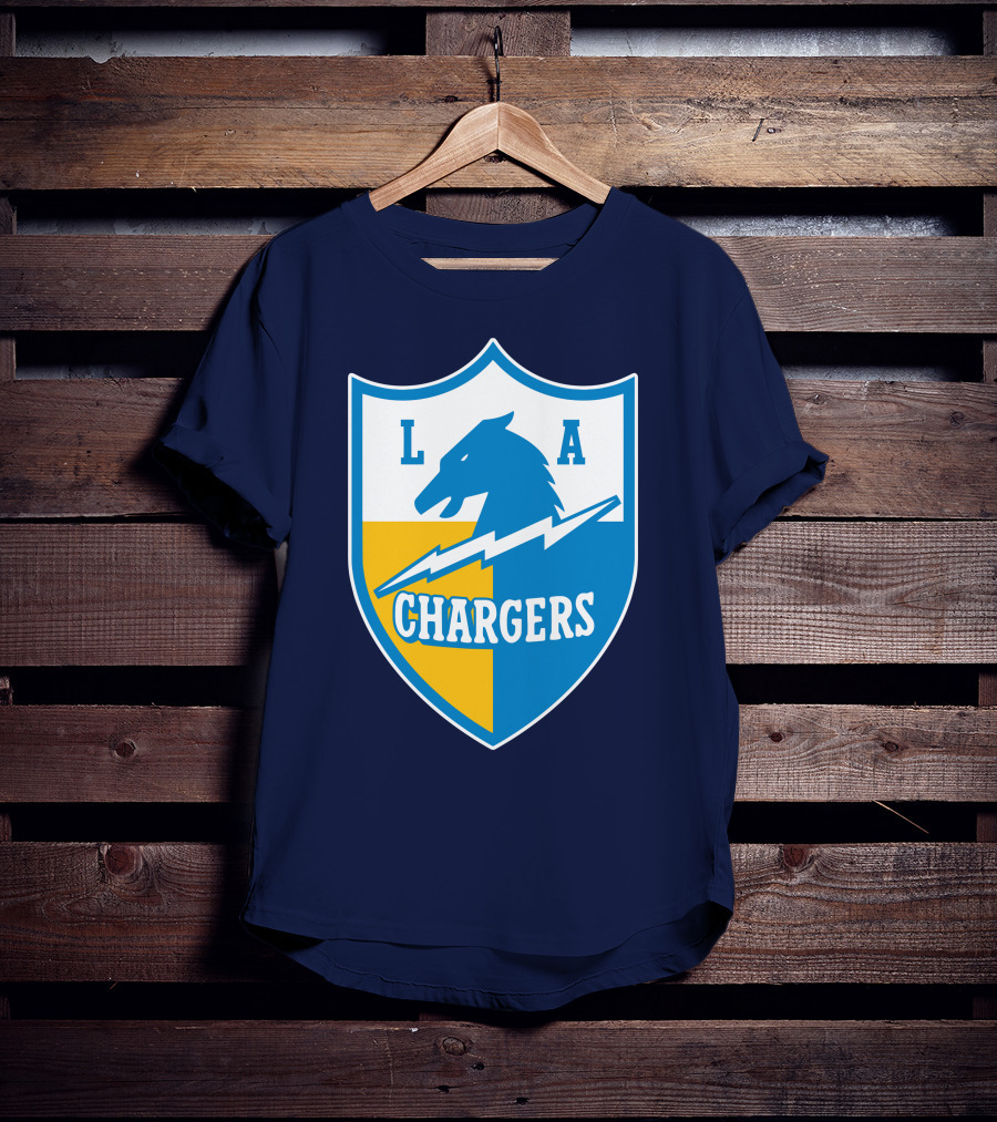 Los Angeles Chargers LA Shield Chargers Vintage T-Shirt
