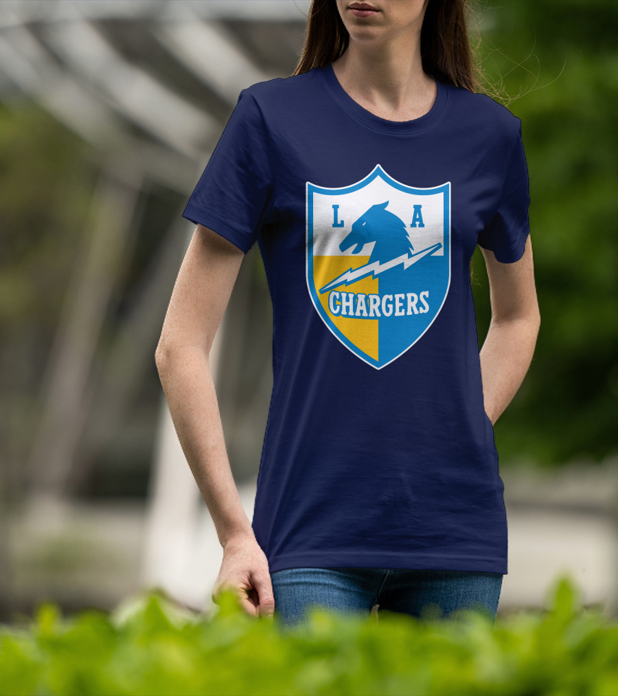 Los Angeles Chargers LA Shield Chargers Vintage T-Shirt