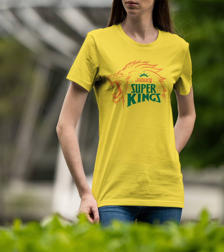 Joburg Super Kings Roaring Lion Emblem T-Shirt