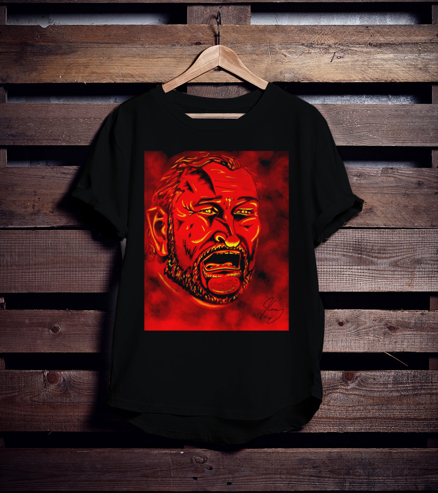 Ted Cruz Hell Red Cartoon Caricature Roast T-Shirt