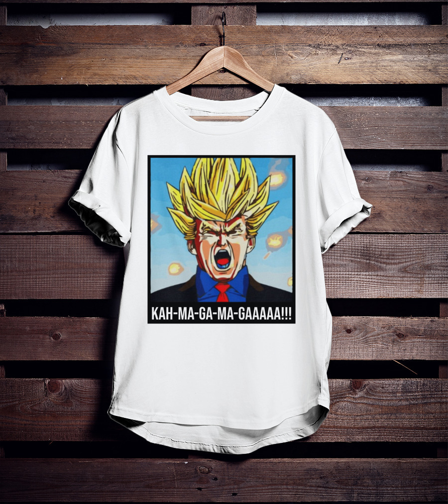 KAH-MA-GA-MA-GAAAAA Super Saiyan Scream T-Shirt