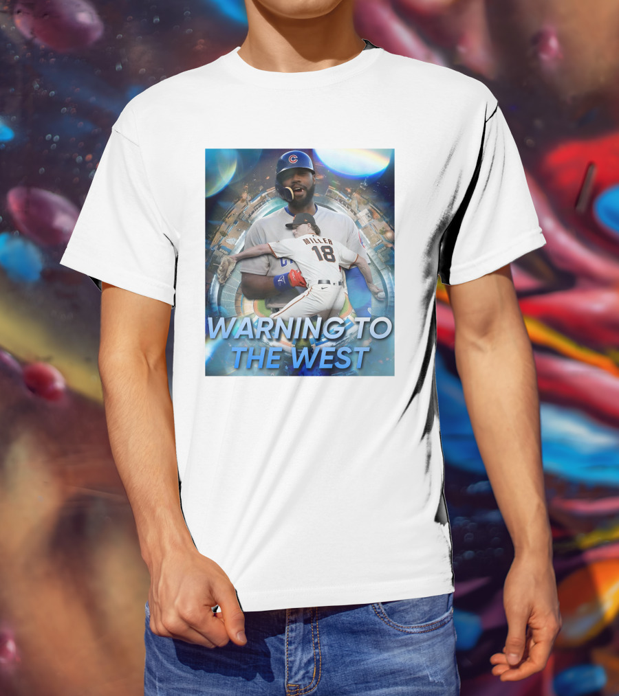Warning To The West Miller 18 Baseball Showdown T-Shirt