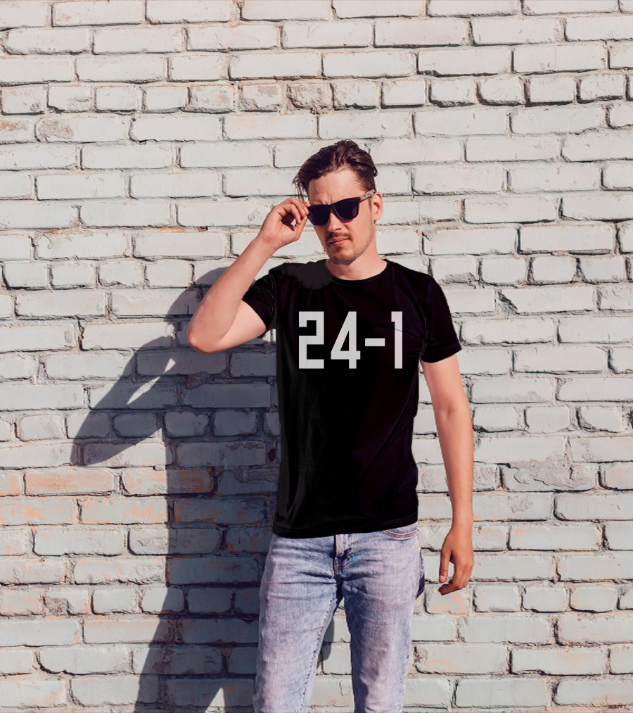 24-1 Sports Record Reference T-Shirt