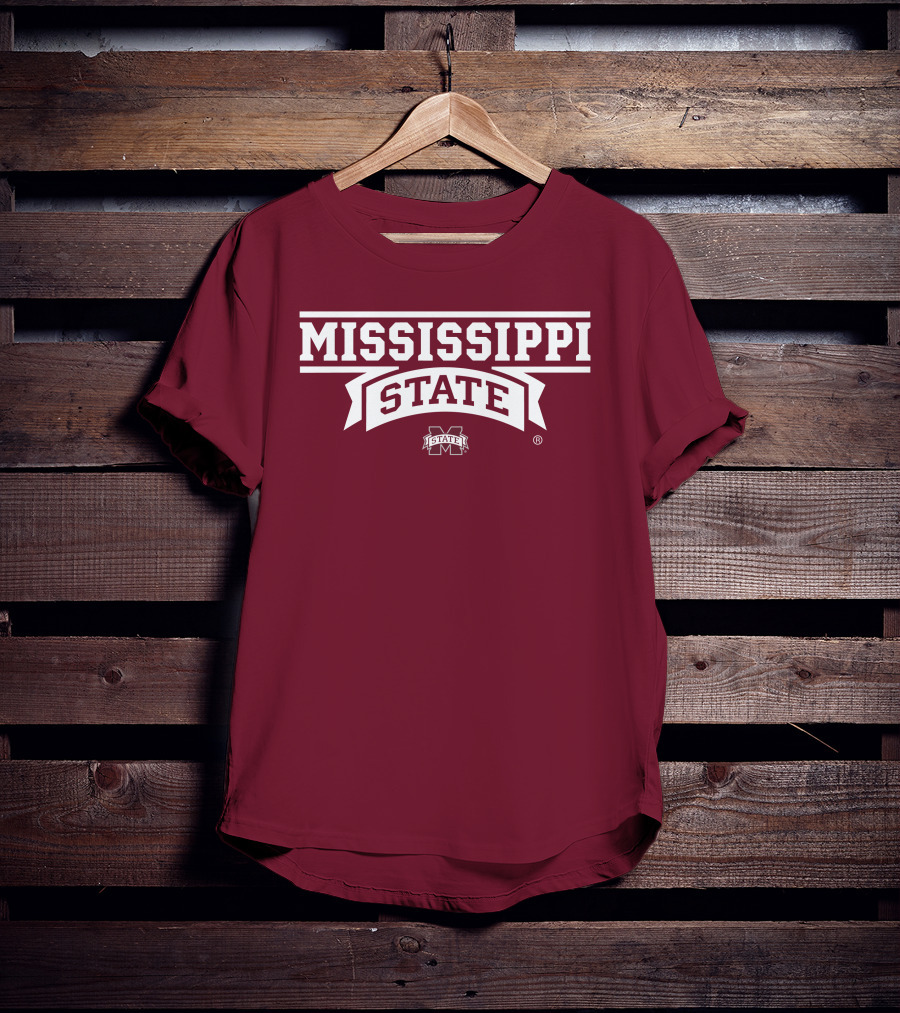 Mississippi State University Bulldogs M State Wordmark T-Shirt