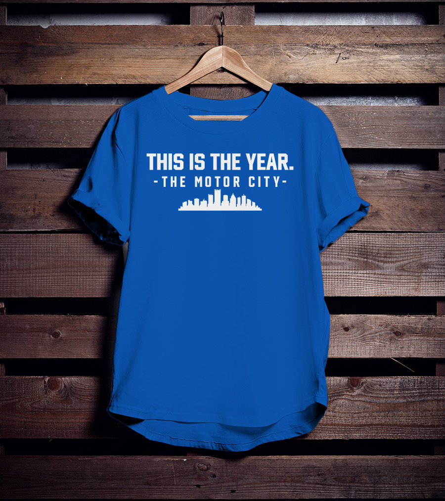 This Is The Year The Motor City Skyline T-Shirt
