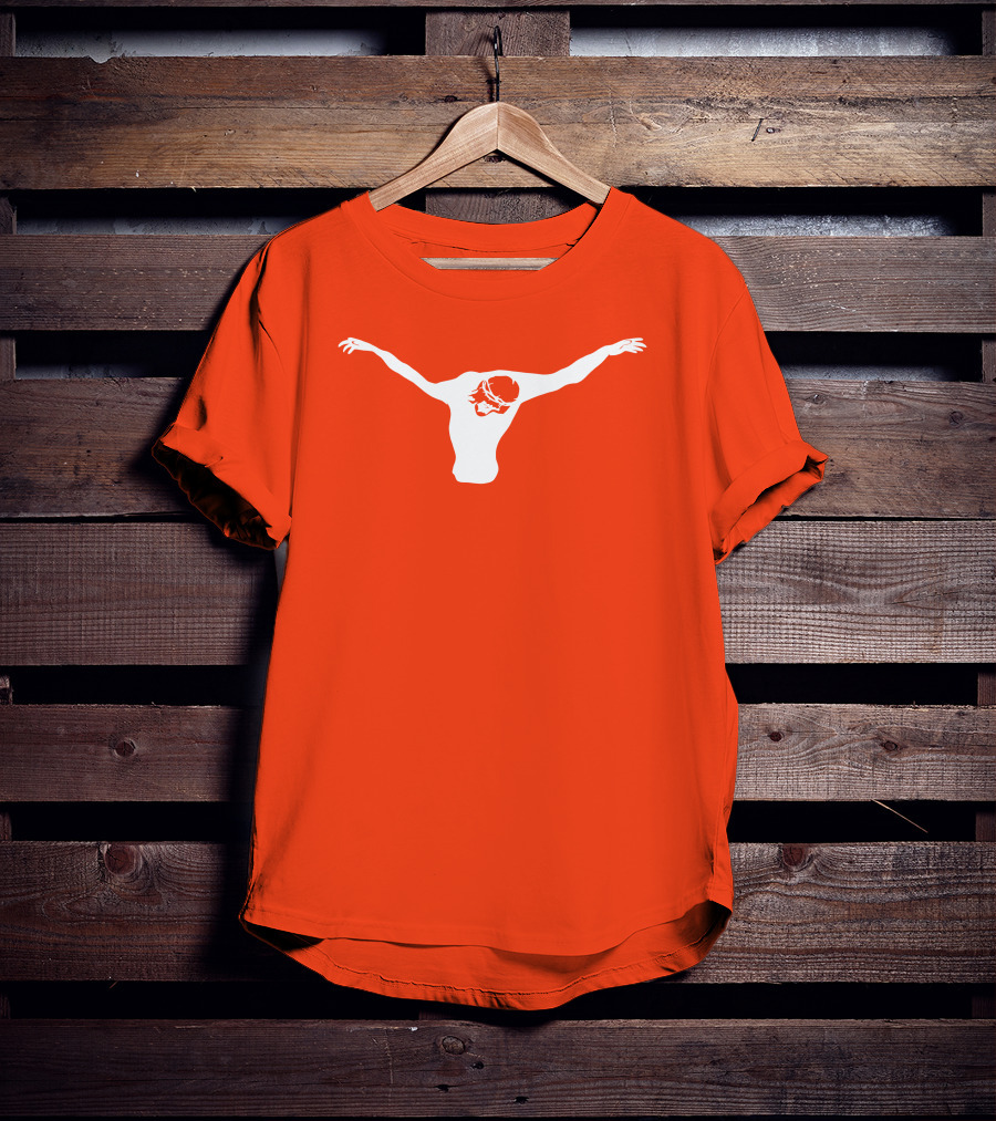 Touchdown Jesus Texas Football Fan Art Notre Dame Texas Longhorns Combo T-Shirt