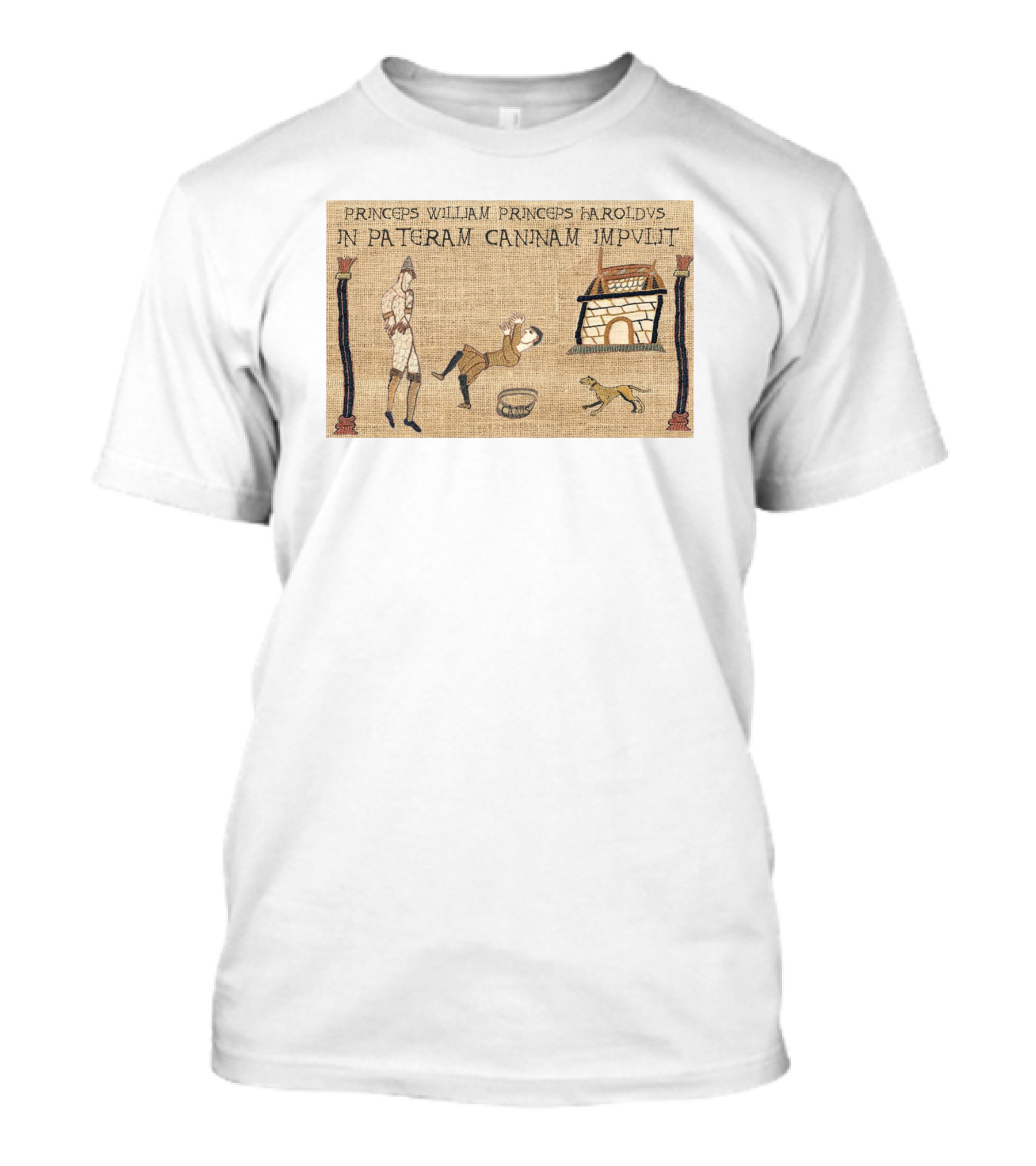 Princeps William Princeps Haroldvs In Pateram Cannam Impvlit T-Shirt