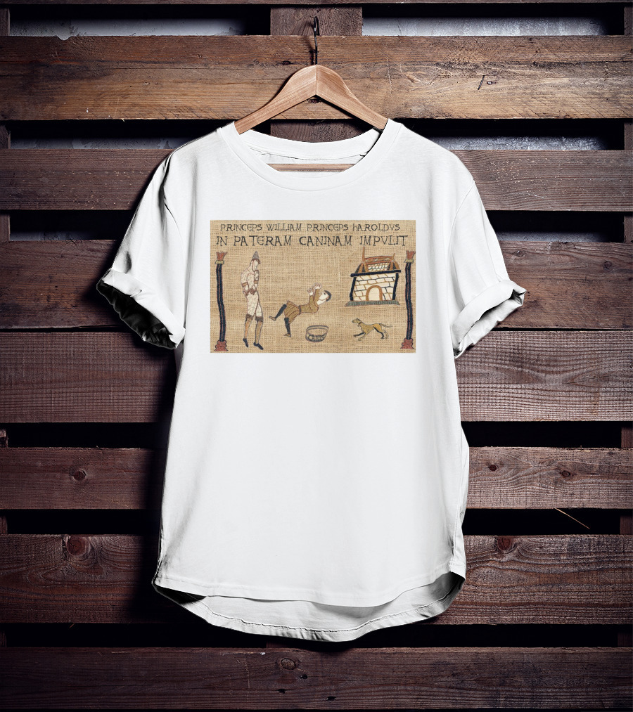 Princeps William Princeps Haroldvs In Pateram Cannam Impvlit T-Shirt
