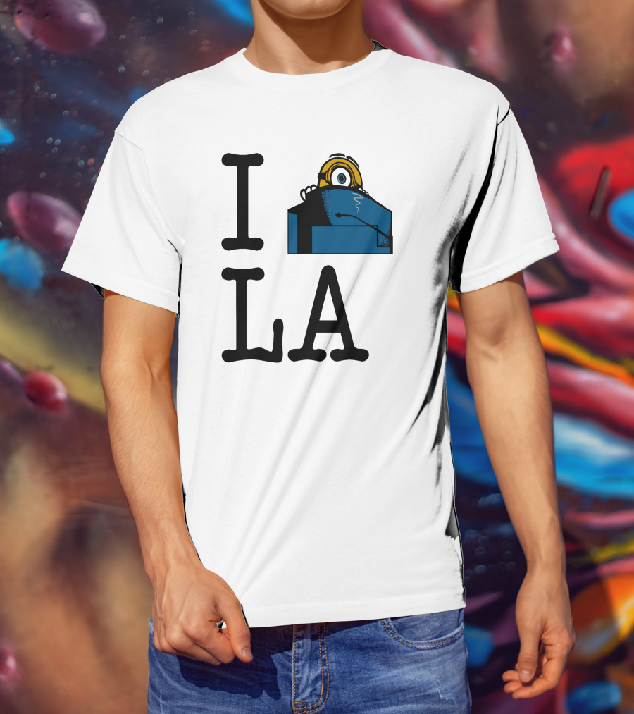 I Love Yellow Guy LA T-Shirt