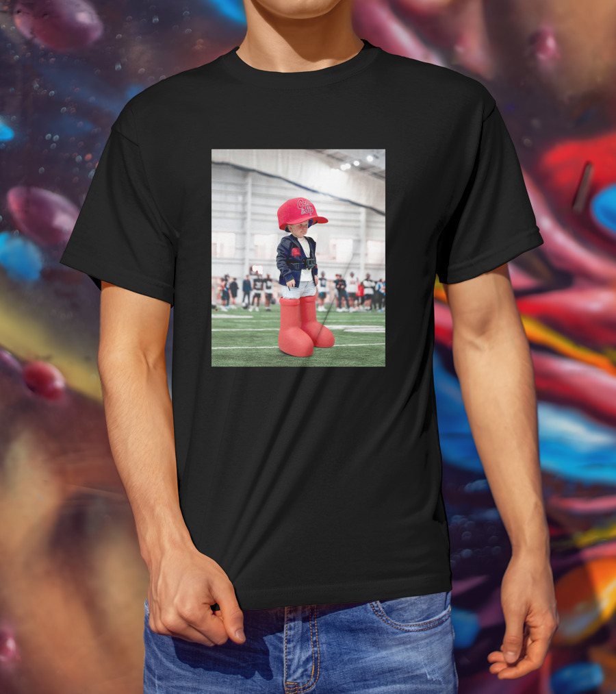 Hasbulla Wearing Come To The Sip Cap And Boots On Football Field T-Shirt