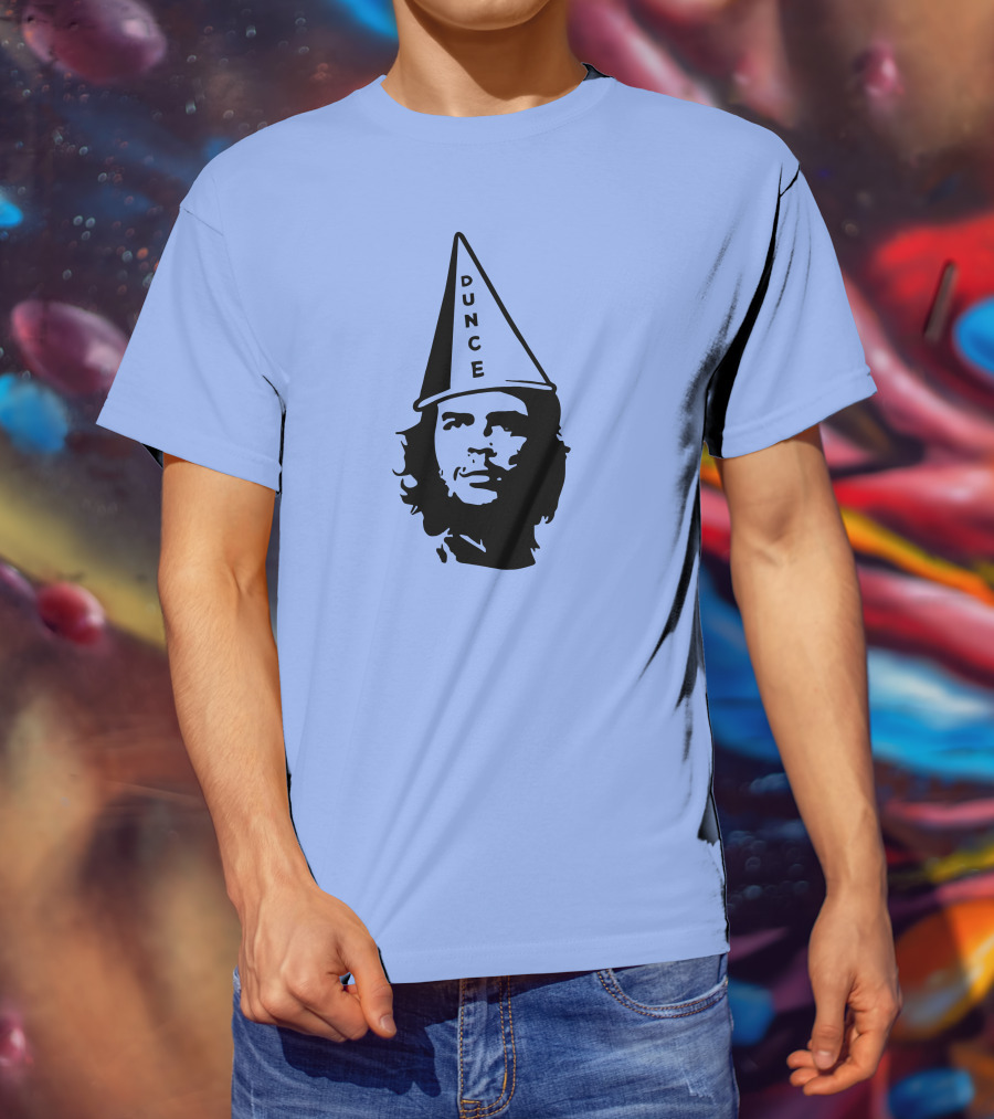 Socialism Is For Dunces Che Guevara Dunce Cap T-Shirt