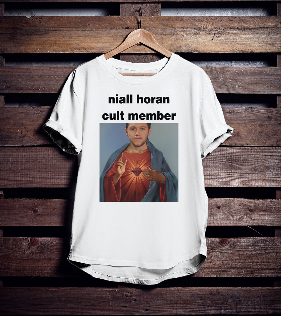 Niall Horan Cult Member Sacred Heart T-Shirt