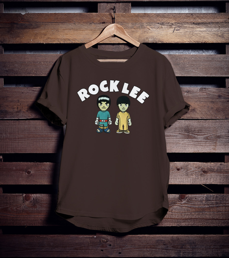 Rock Lee Chenille Martial Arts Duo T-Shirt