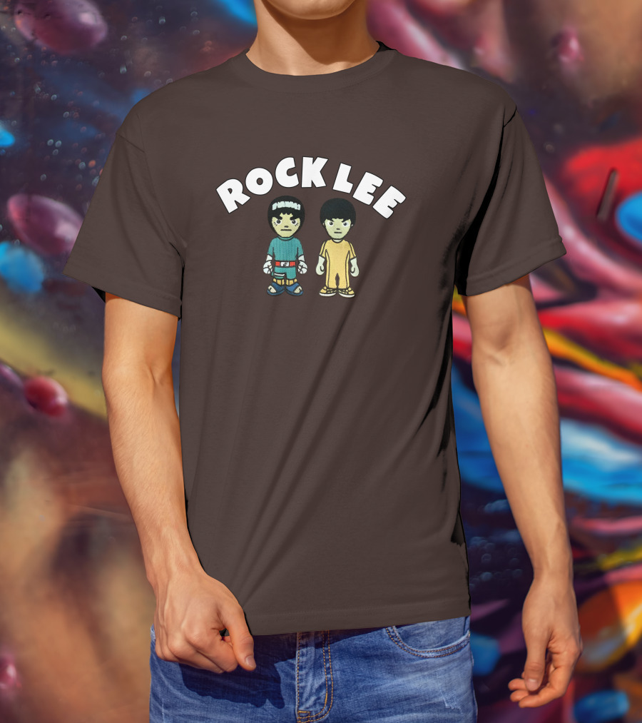 Rock Lee Chenille Martial Arts Duo T-Shirt