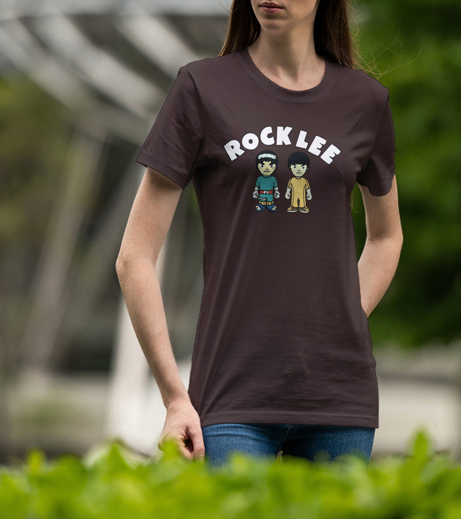 Rock Lee Chenille Martial Arts Duo T-Shirt